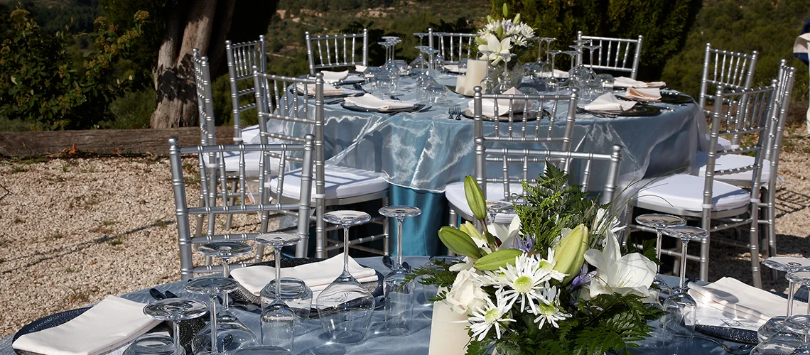 Bodas al aire libre en Masía La Mota